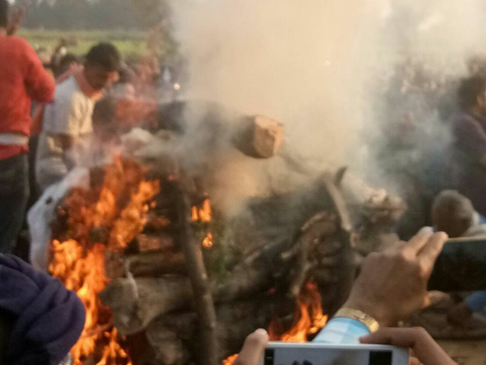 विंध्य की राजनीति के चाणक्य पंचतत्व में विलीन, लाखो लोगों ने अपने नेता को नम आंखों से दी विदाई
